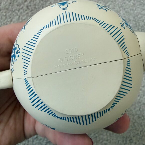 Hallmark 2010 Keepsake Alice in Wonderland Back to Wonderland Teapot Ornament - Picture 9 of 9